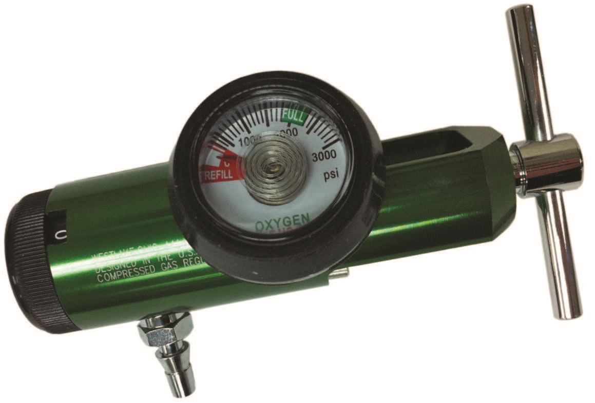 Flex-Reg, Applied's oxygen regulator.