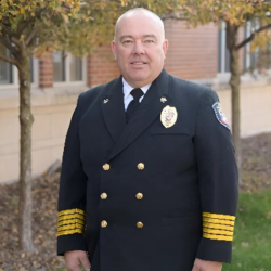 Nevada, IA Fire Chief Raymond Reynolds