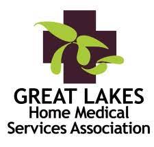 Great Lakes Home Medical Services Association logo.