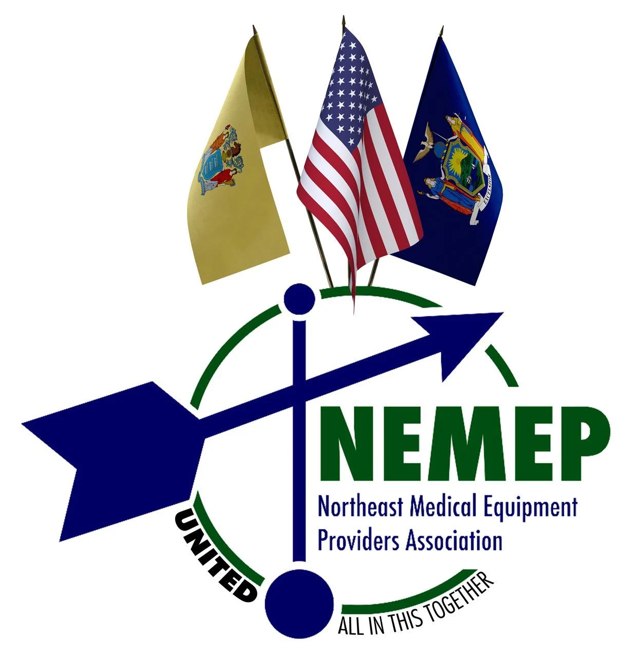 NEMEP logo.