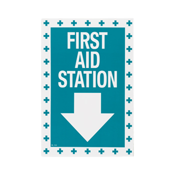 Self Adhesive   First Aid Station