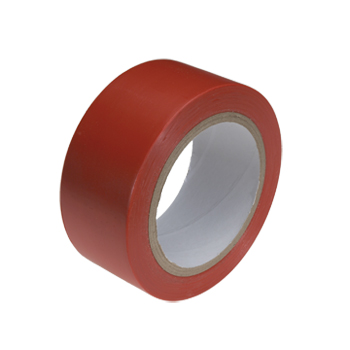 Safety Warning Tape for Floors Solid Red