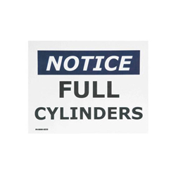 Laminated Warehouse Signs   Full Cylidners