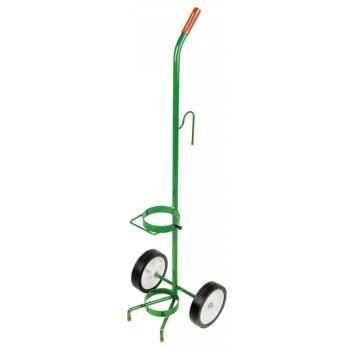 Cylinder Cart with Semi Pneumatic Wheels   Holds 1 D/E Cylinder