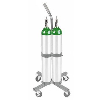 Rollabout Cylinder Cart   Holds 2 D/E Cylinders