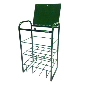 12 D/E Cylinder Stand with Locking Lid