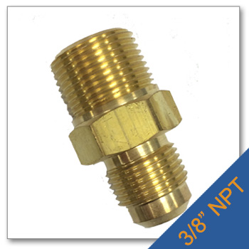Cryogenic Oxygen Adaptor CGA 440 Male to 3/8