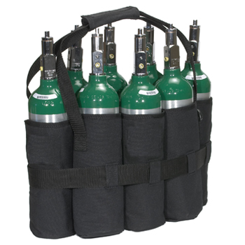 M6 Cylinder Tote Holds 8 Cylinders