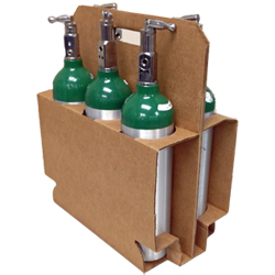 M6 Cylinder Box Carries 6 Cylinders, case of 10 boxes