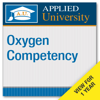 Oxygen Competency Seminar Online On Demand Subscription Class