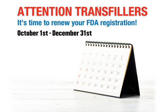 Its FDA Renewal Time!