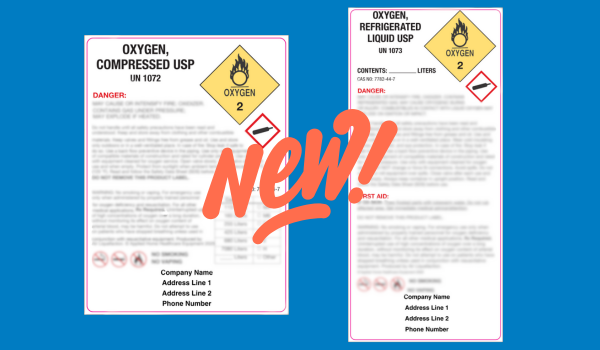 How to Remove Medical Oxygen Cylinder Labels