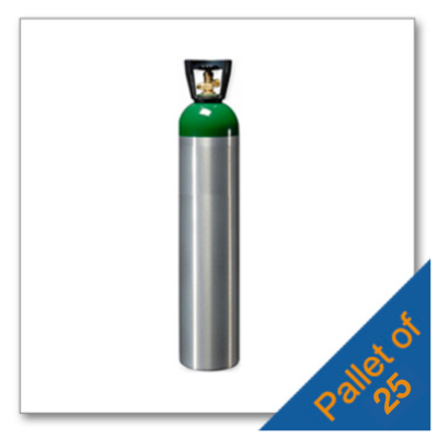 Pallet of M90 Aluminum Cylinders