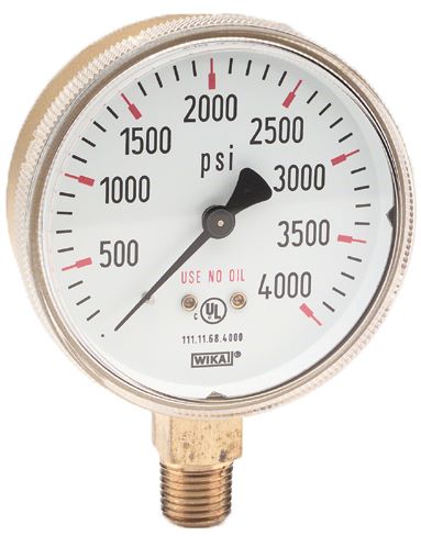 High Pressure Gauge