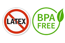 Latex and BPA Free