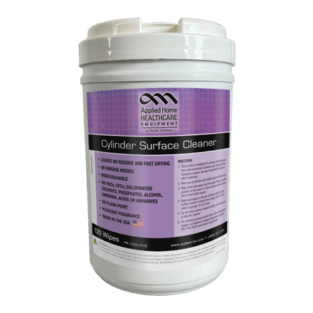 Cylinder Surface Cleaner    120 Count Wipes