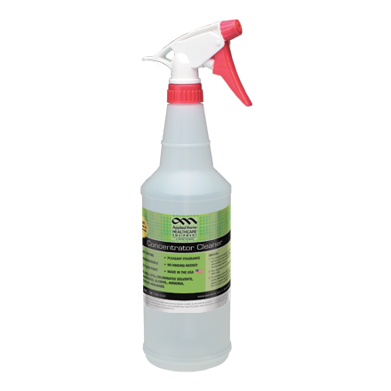 Concentrator Cleaner 32oz Spray Bottle   Empty